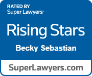 Rated By Super Lawyers | Rising Stars Becky Sebastian | SuperLawyers.com