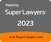 Rated by Super Lawyers 2023 | visit SuperLawyers.com
